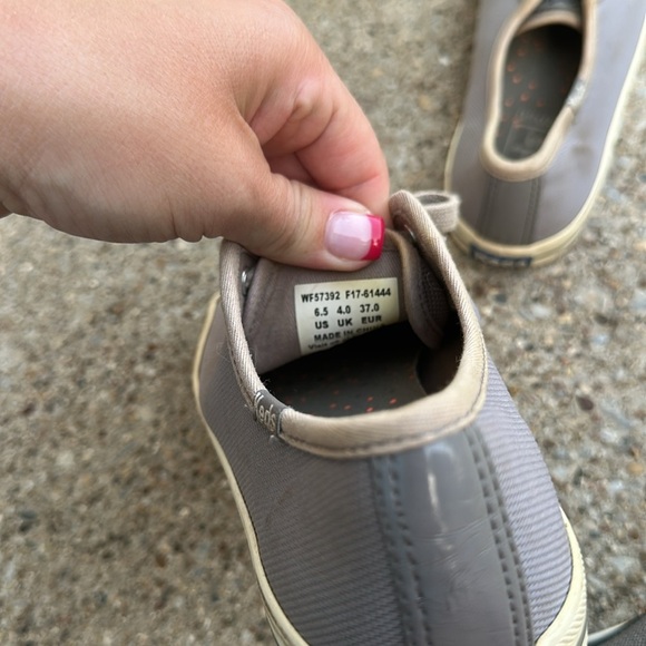 Grey & White Keds sneakers size 6.5 Women’s - Picture 3 of 5